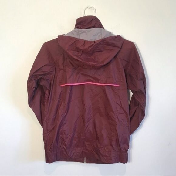 Columbia Burgundy Zip-Up Windbreaker Jacket - Picture 7 of 9